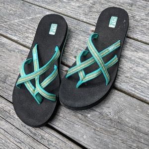 Teva flip flops